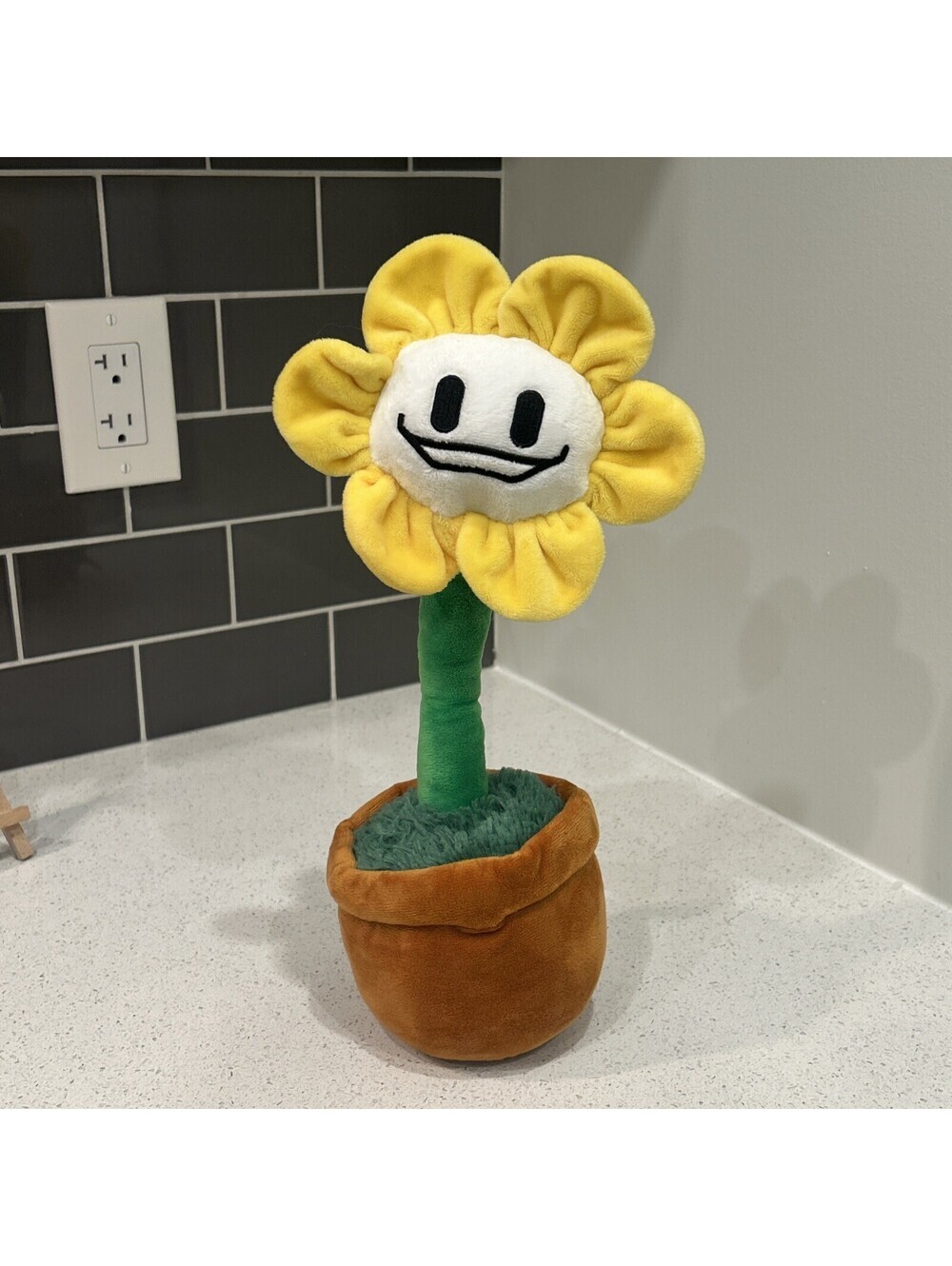 Fangamer Undertale Flowey Plush Figure Official NOT DANCING SINGING